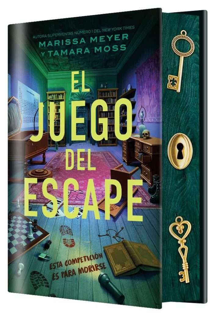 Portada de El juego del escape, Marissa Meyer y Tamara Moss