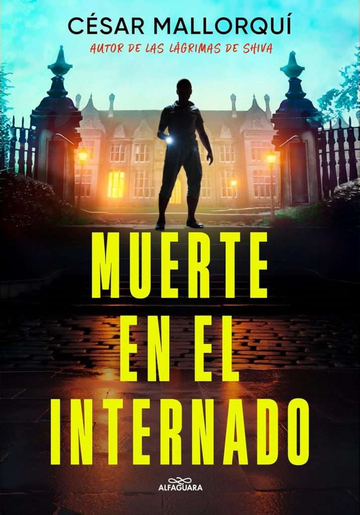 Portada de Muerte en el internado, César Mallorquí