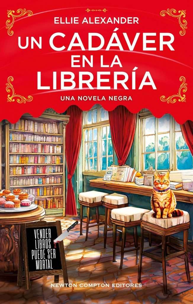 Portada de Un cadáver en la librería, Ellie Alexander