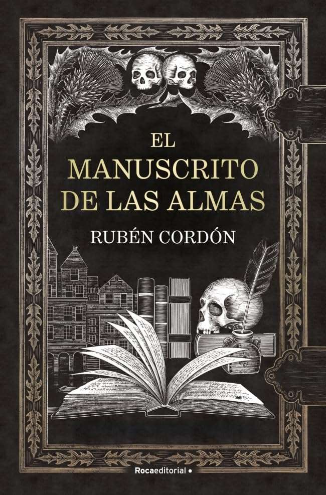Portada de El manuscrito de las almas, Rubén Cordón