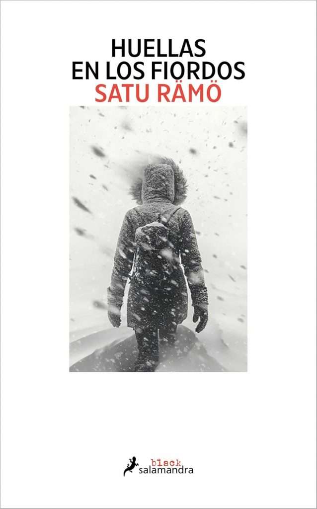 Portada de Huellas en los fiordos, Satu Rämö