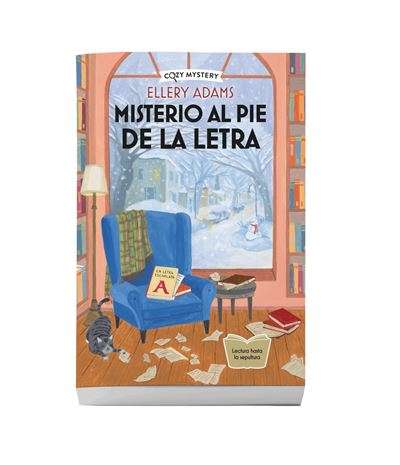 Portada de Misterio al pie de la letra, Ellery Adams