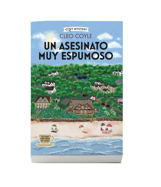 Portada de Un asesinato muy espumoso, Cleo Coyle
