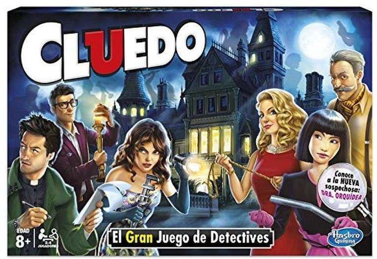 Versión actual del Cluedo, un juego de mesa clásico de detectives