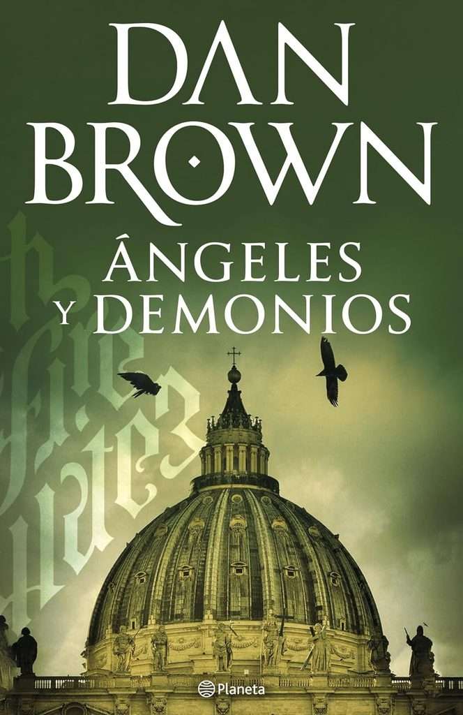 Portada de Ángeles y Demonios, Dan Brown