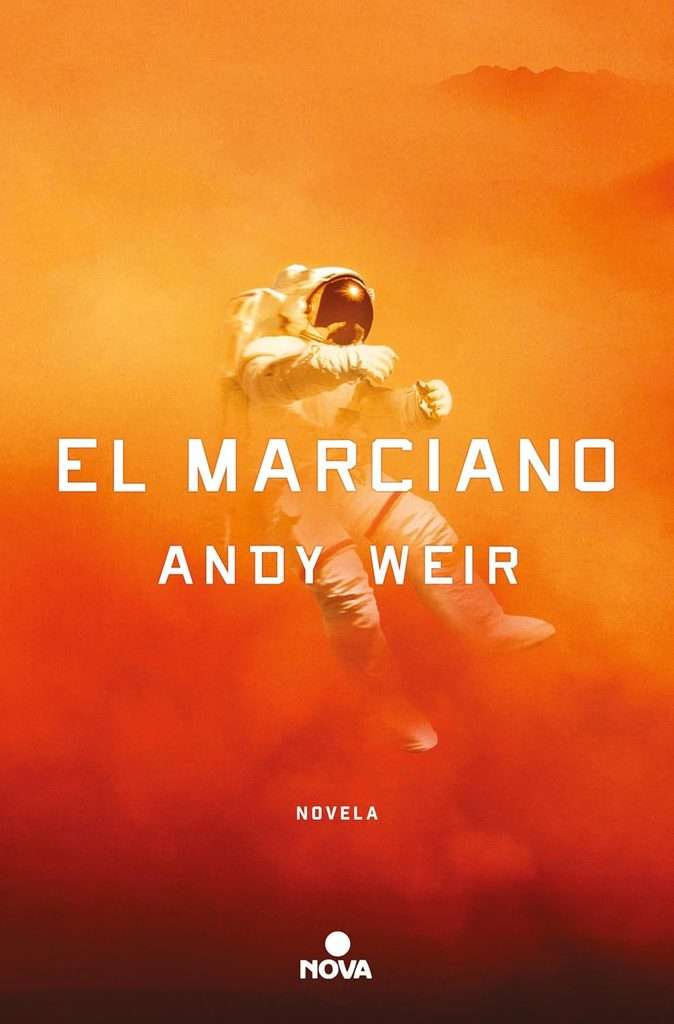 Portada de El marciano (The Martian), Andy Weir