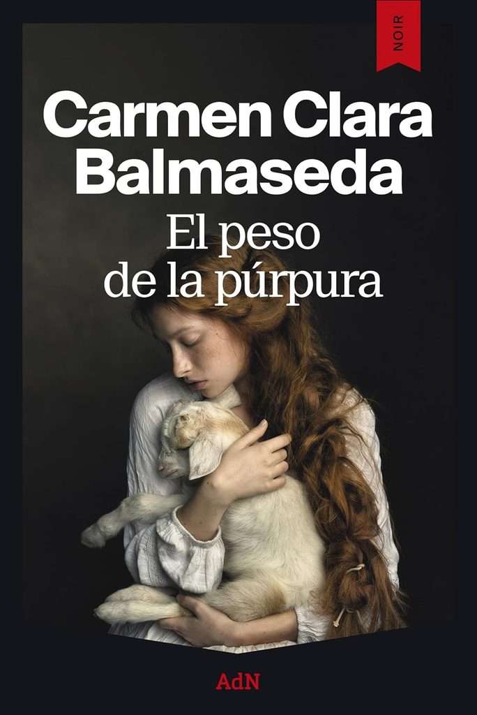 Portada de El peso de la púrpura, Carmen Clara Balmaseda