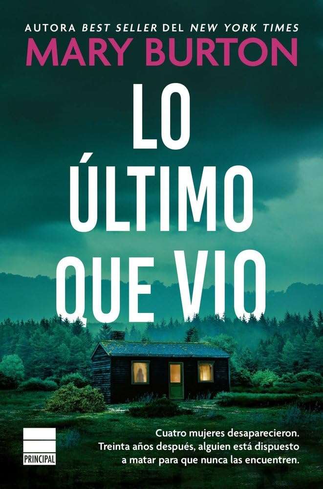 Portada de Lo último que vio, Mary Burton