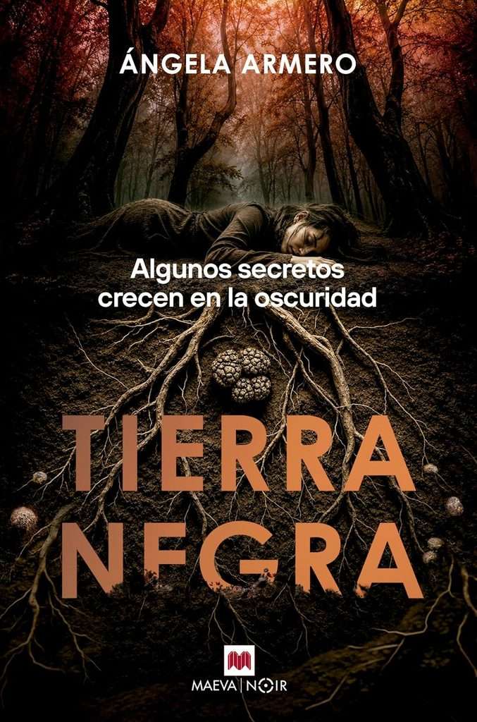 Portada de Tierra negra, Ángela Armero