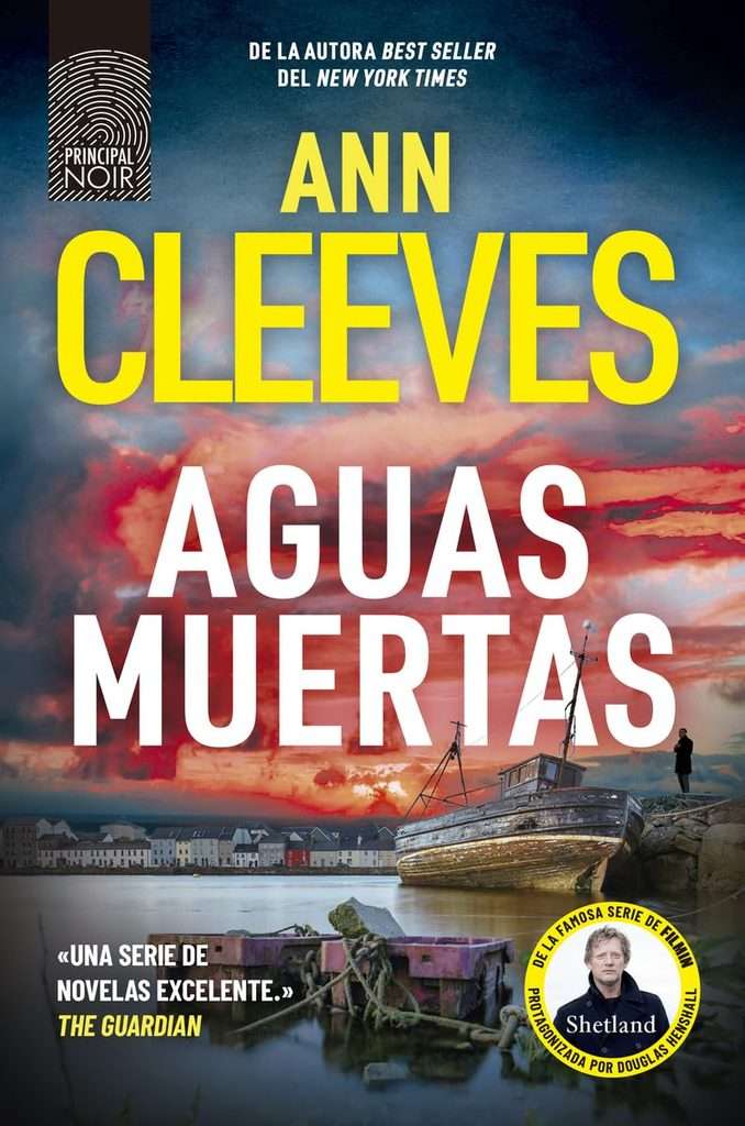 Portada de Aguas muertas, Ann Cleeves