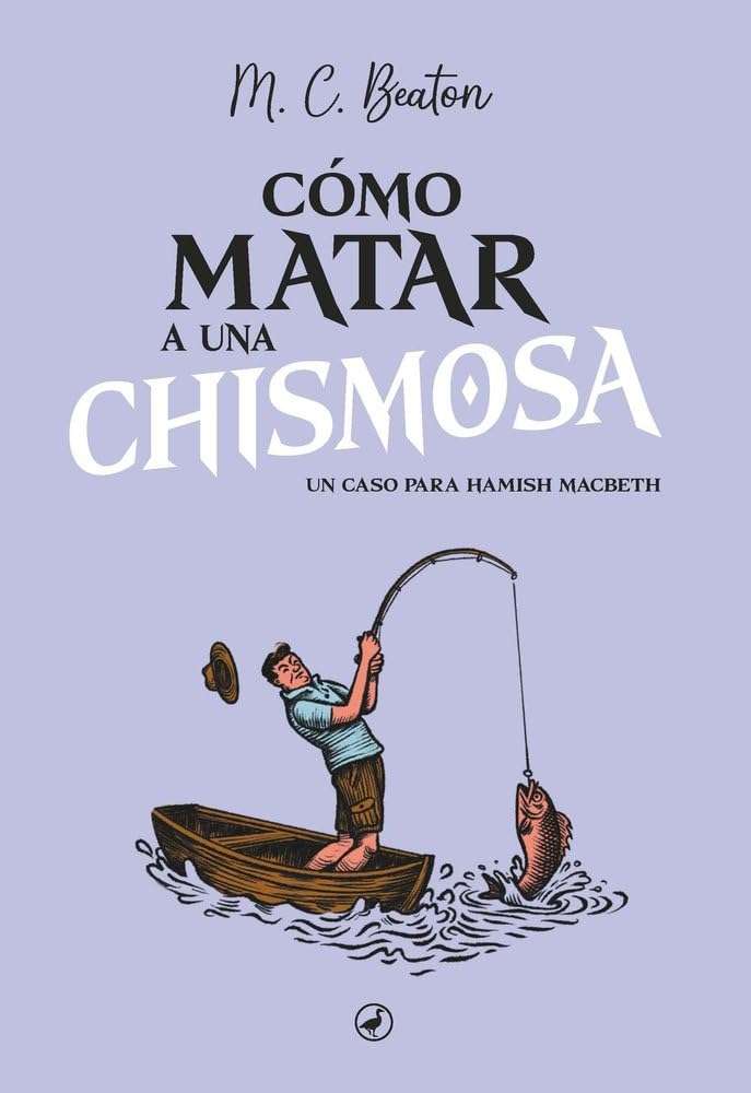 Portada de Cómo matar a una chismosa, M. C. Beaton 