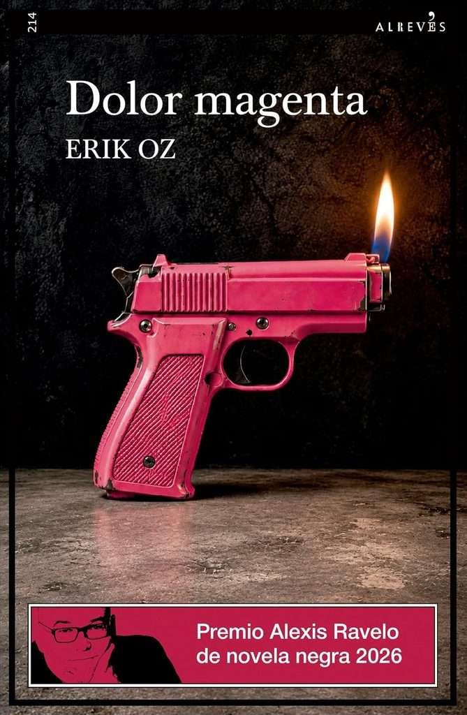 Portada de Dolor magenta, Erik Oz