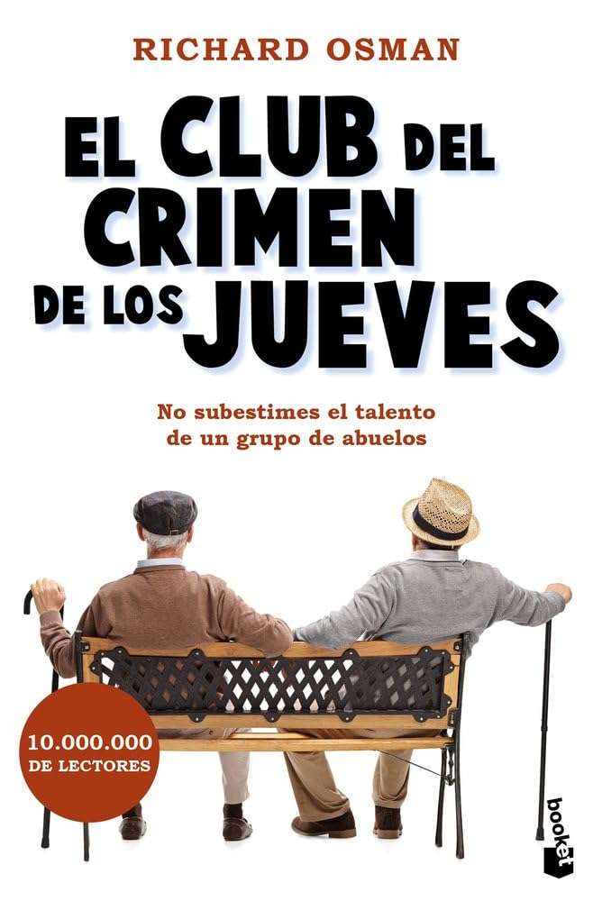 Portada de El club del crimen de los jueves, de Richard Osman
