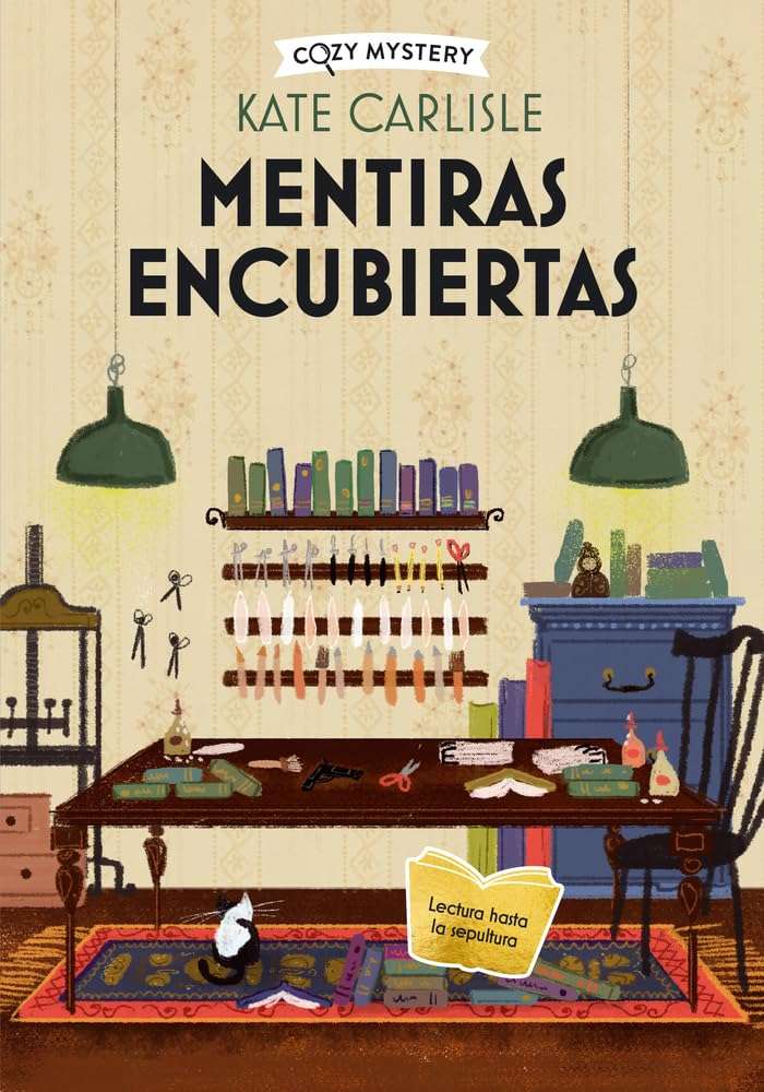 Portada de Mentiras encubiertas, Kate Carlisle